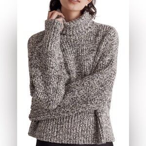 Madewell Wide Rib Turtleneck Sweater